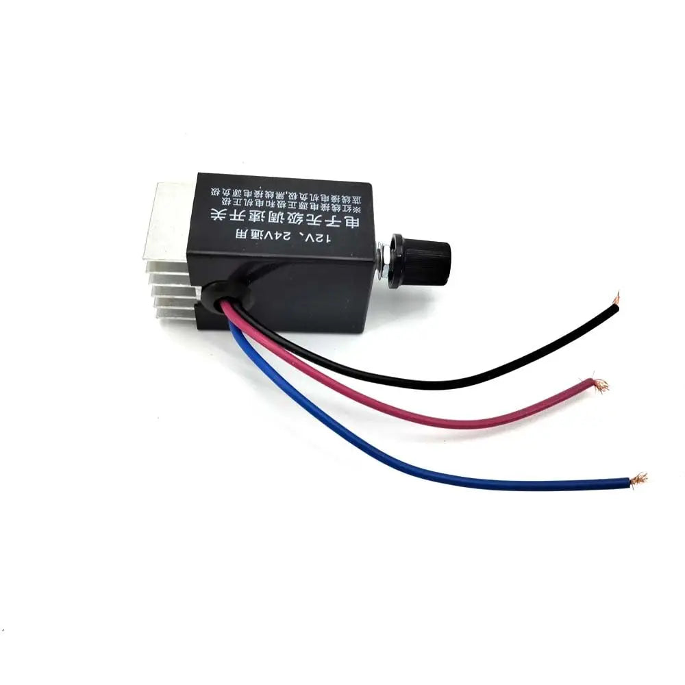 DC 12V 24V Motor Speed Controller Switch Car Truck Fan Heater Control Defroster