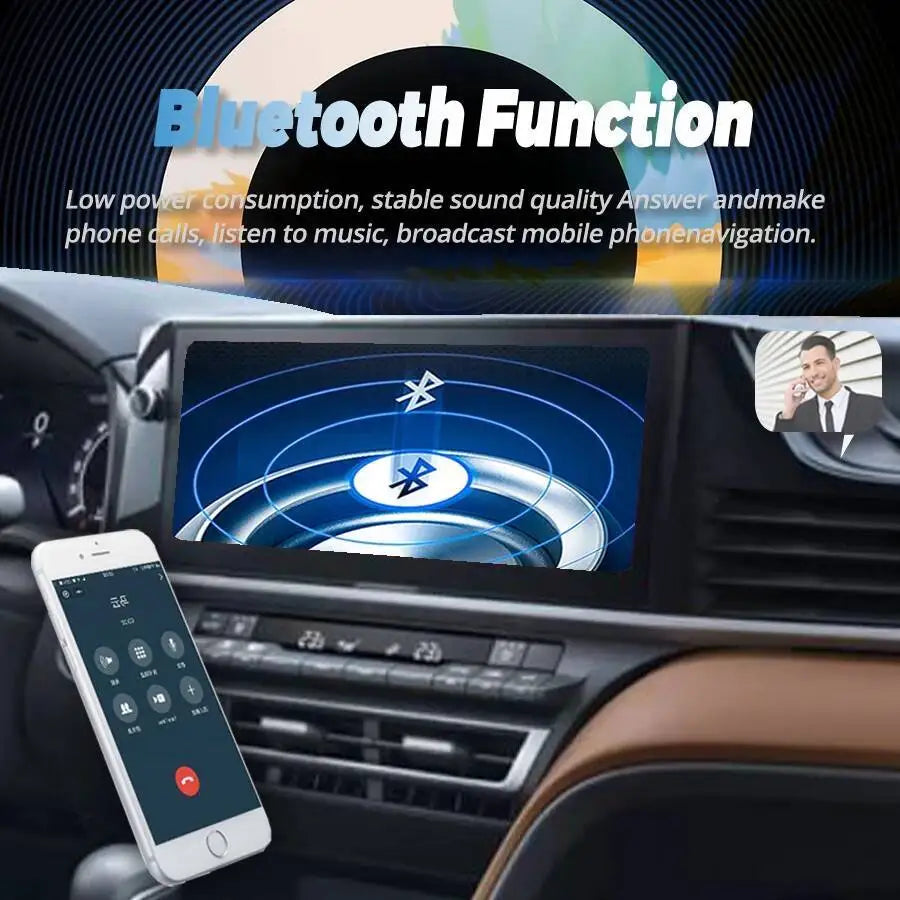 12.3" Car Radio CarPlay For Toyota Camry 2024 Autoradio GPS DSP Navigation Screen Android  | AUTOKITSHOP