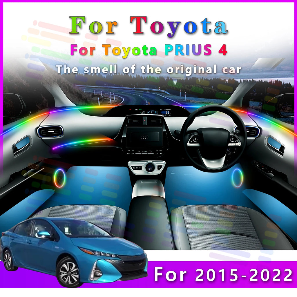RGB - Ambient Light - for Toyota 2015-2022 - App Control - Car Interior Lighting | AUTOKITSHOP