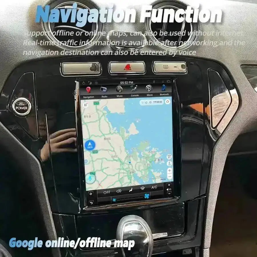 Android Multimedia Video Player Carplay Navigation 4G WiFi Car Radio 2din 9.7" For Ford Mo | AUTOKITSHOP