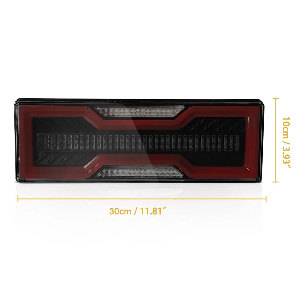 For Toyota Land Cruiser 70 Series FJ75 LC79 LED Tail Lights Driving Reverse Brake Dynamic  | AUTOKITSHOP