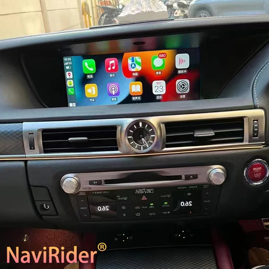 RHD For Lexus GS 350 Gs350 2013-2019 Android 15 Car GPS 12.3" Head Unit Navigation Autorad | AUTOKITSHOP