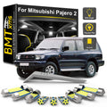 13-Piece LED Interior Light Kit for Mitsubishi Pajero 2 V31 V32 V33 1990-1993 - Canbus Dome Map Door Trunk Bulbs | AU...