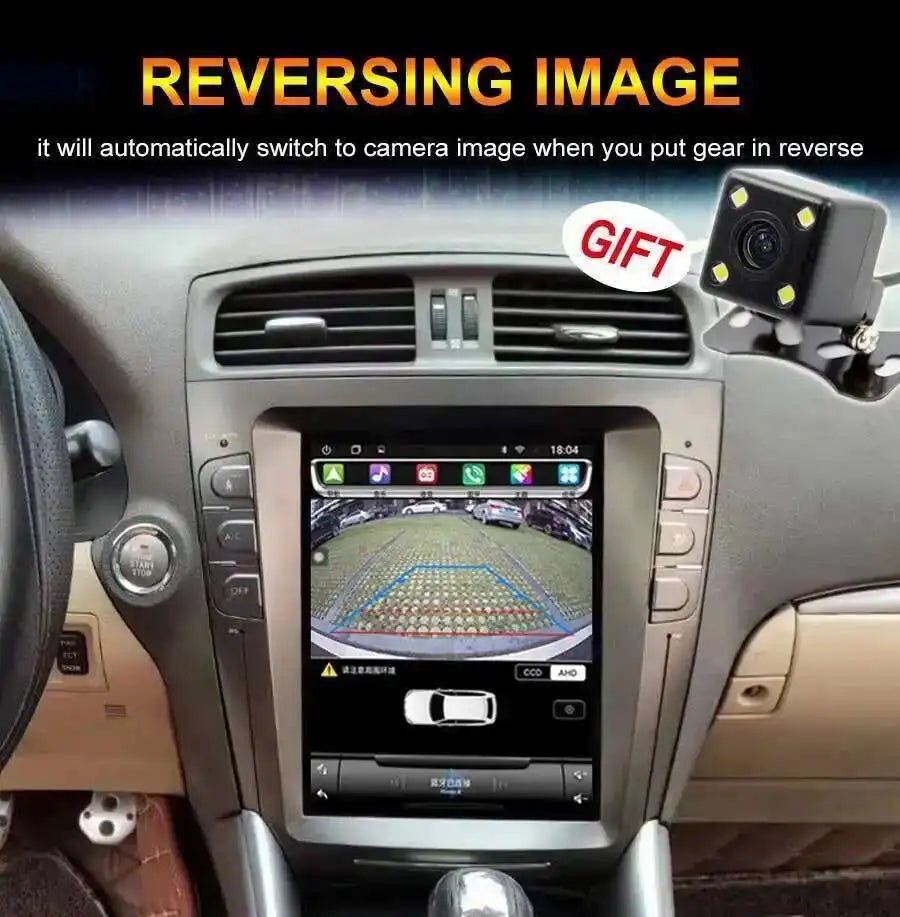 10.4inch Android 15 Screen Car Radio For Lexus IS250 XE20 2005 - 2013 Multimedia Video Pla | AUTOKITSHOP