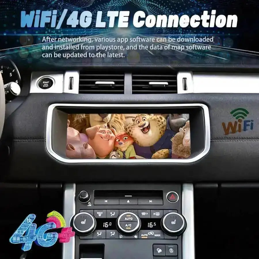 10.25inch Android15 Radio Car Multimedia Video Player For Land Range Rover Evoque 2012-201 | AUTOKITSHOP