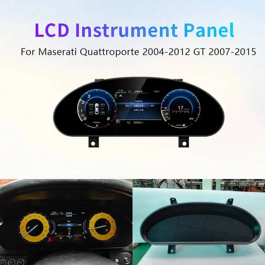 LCD Instrument Cluster Linux System For Maserati Quattroporte 2004-2012 GT 2007-2015 Speed | AUTOKITSHOP