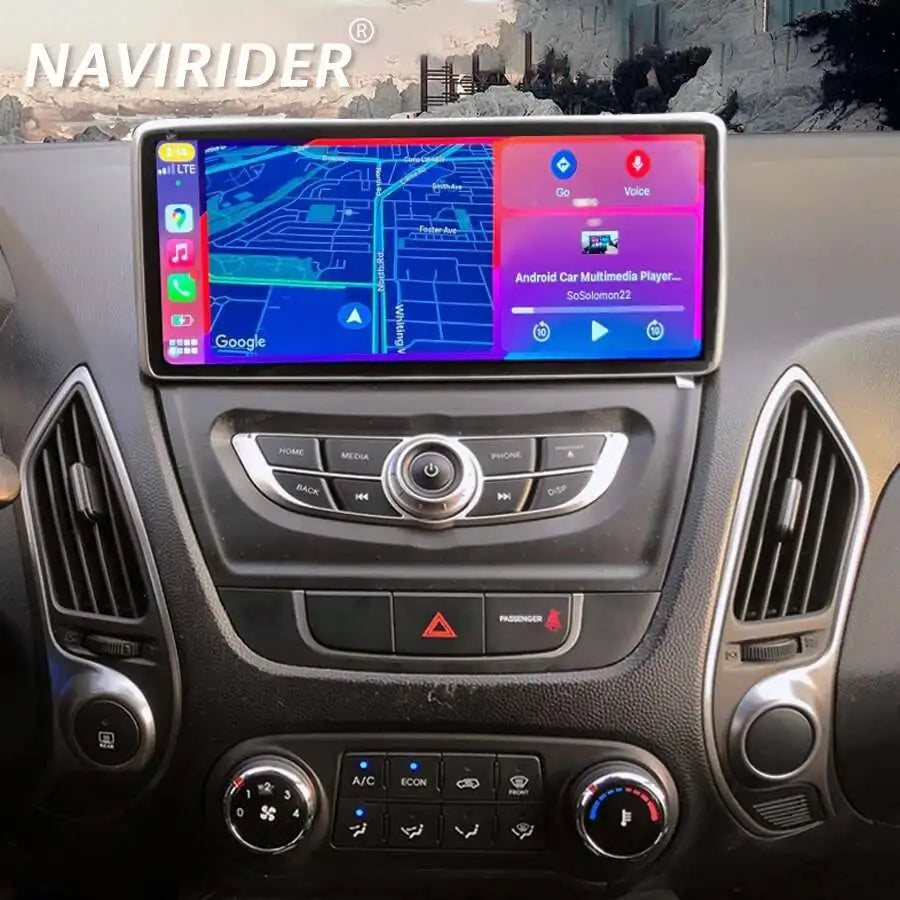 NaviRider Android 14 10.25inch Wireless Car Play Touch Screen Multimedia Video Player Radi