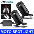 Universal Motorcycle Auxiliary Headlight LED Fog light Driving Lamp Spotlight for Harley H