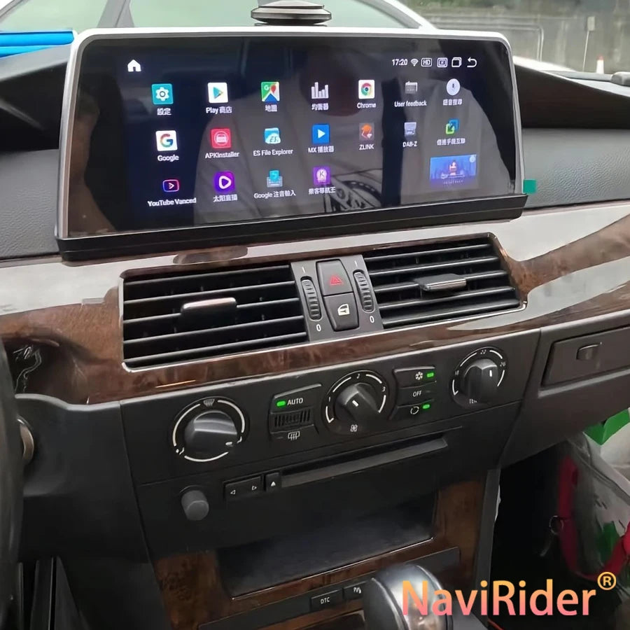 12.3inch Android14 Carplay WiFi 4G 256GB Screen Wireless BT Multimedia Video Player For BM
