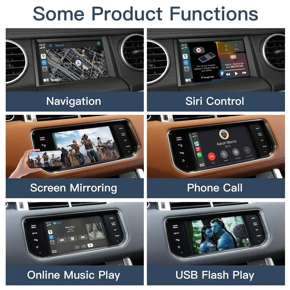 Wireless Carplay Android Auto Modular For Land Rover Jaguar Bosch Discovery4 Evoque Freela | AUTOKITSHOP