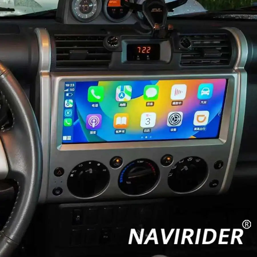 Android 15 Stereo 12.3inch For Toyota FJ Cruiser J15 2006 - 2020 Car Radio Multimedia Play