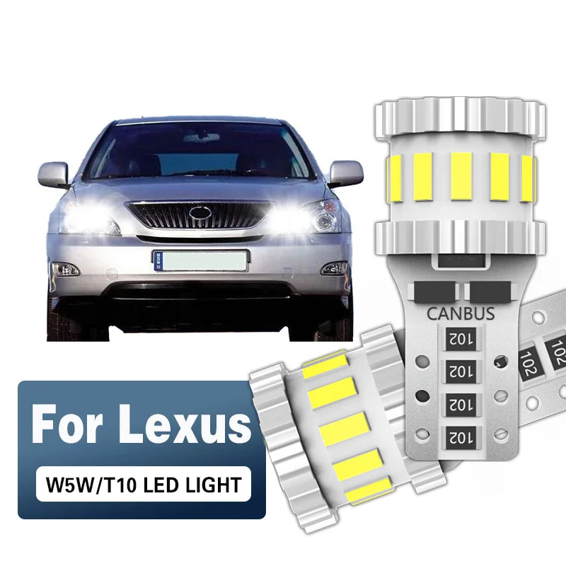 For Lexus RX300 RX330 RX400H RX350 RX450H 1999-2012 2004 2005 2006 2007 LED Parking Light