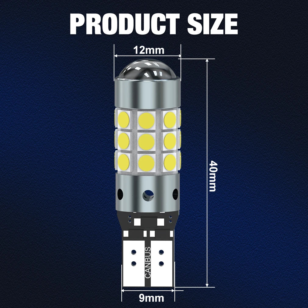 LED Interior Light Kit for W5W T10 - Canbus Error-Free Interior Bulbs