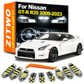 ZITWO 11Pcs LED Interior Dome Map Trunk Light Bulb Kit For Nissan GT-R GTR R35 2 for Nissan R35 2009-2018 - Canbus LED C