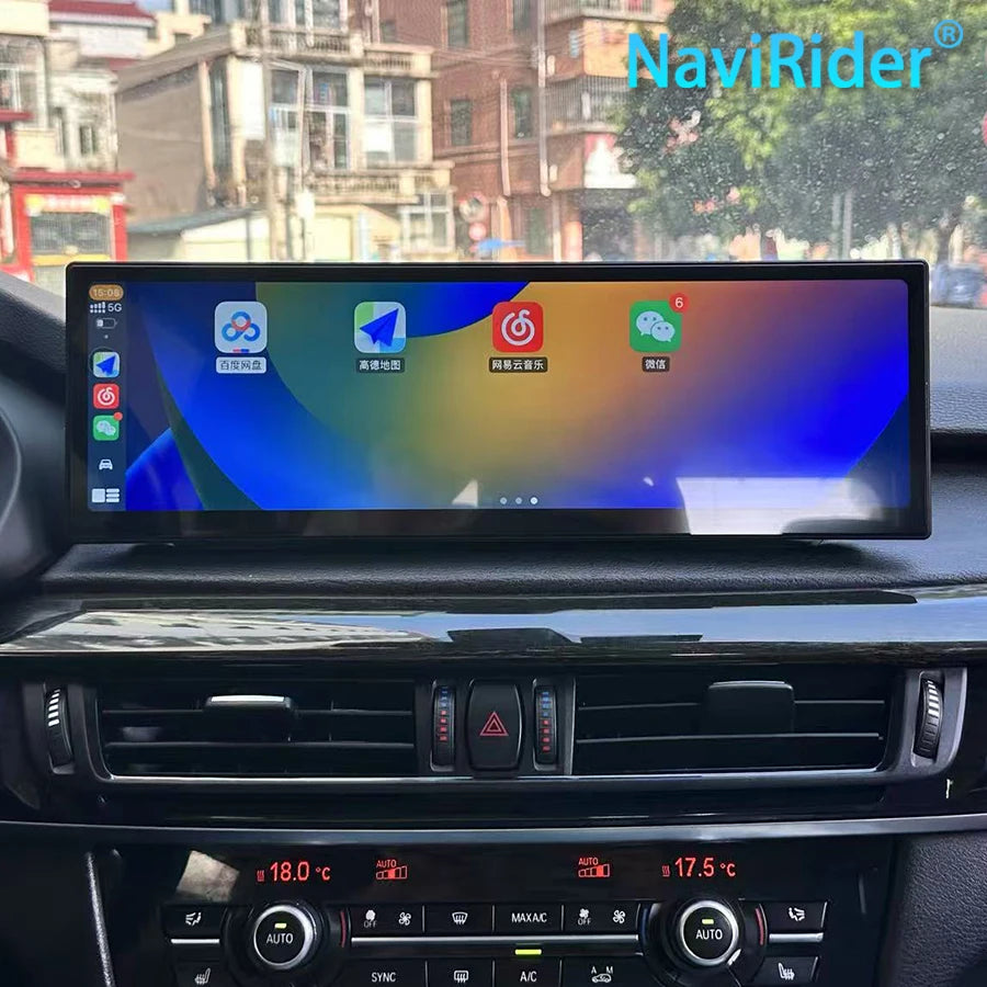 Android Auto DSP Car Radio For BMW X5 X6 F15 F16 2014-2017 14.9Inch built in-360 stereo GP