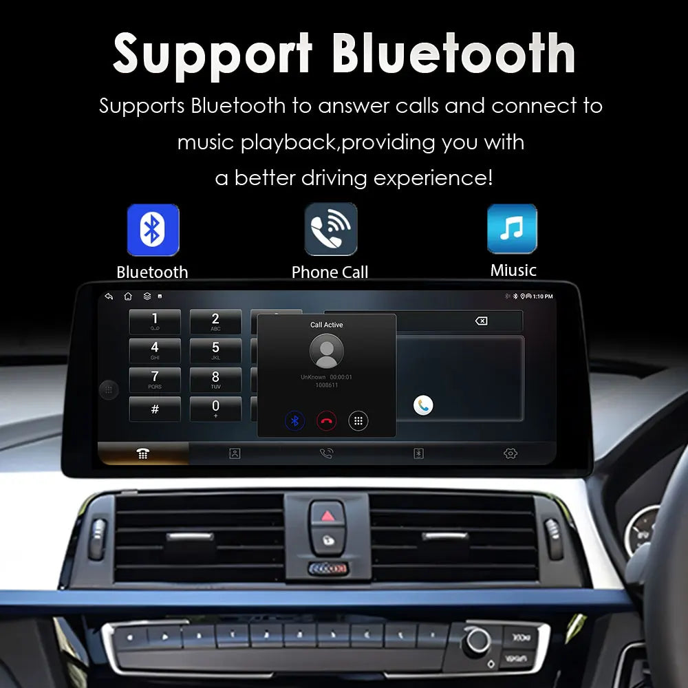 2400*900 Wireless Carplay Multimedia Screen Android Auto For BMW 3 4 series F30 F31 F32 F3