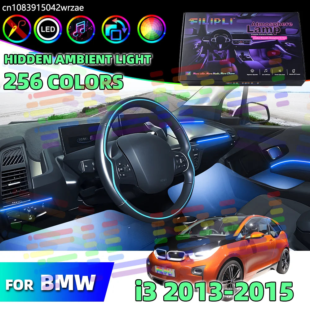 64 RGB - Ambient Light - for BMW - App Control - Car Interior Lighting | AUTOKITSHOP