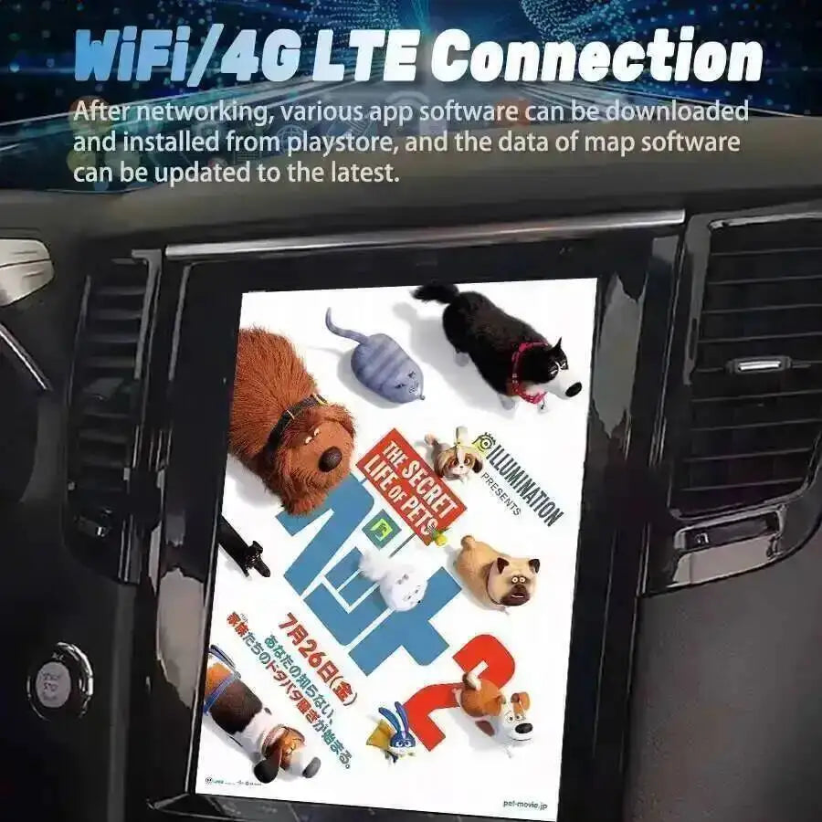 S 12.1" Android Screen For Infiniti FX25 FX35 FX37 Qx70 2009-2019 Car Radio Video Player A | AUTOKITSHOP
