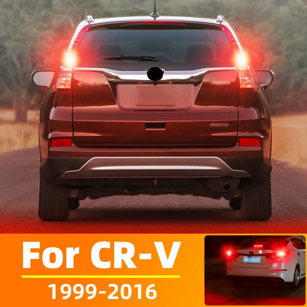 2-Piece LED Interior Light Kit for Honda CR-V CR V CRV 1 2 3 4 Accessories 1999-2016 - Canbus Dome Map Door Trunk Bul...
