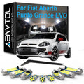 LED Interior Dome Map Reading Light Bulb Kit For Fiat Abarth Punto Grande EVO 1993- 2013 2