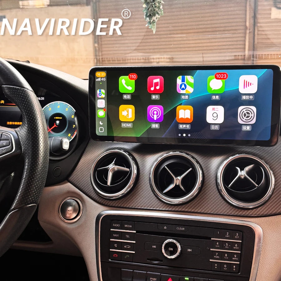 12.8 Inch Multimedia Player Stereo GPS CarPlay for Benz A-Class GLA CLA A200 A220 A250 A45 | AUTOKITSHOP