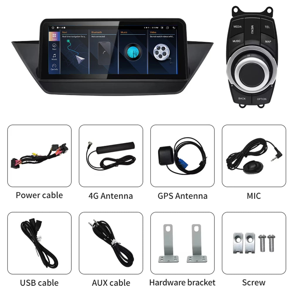 10.25 Car Radio Android For BMW X1 Series E84 CIC / NO Screen Wireless Apple CarPlay Auto