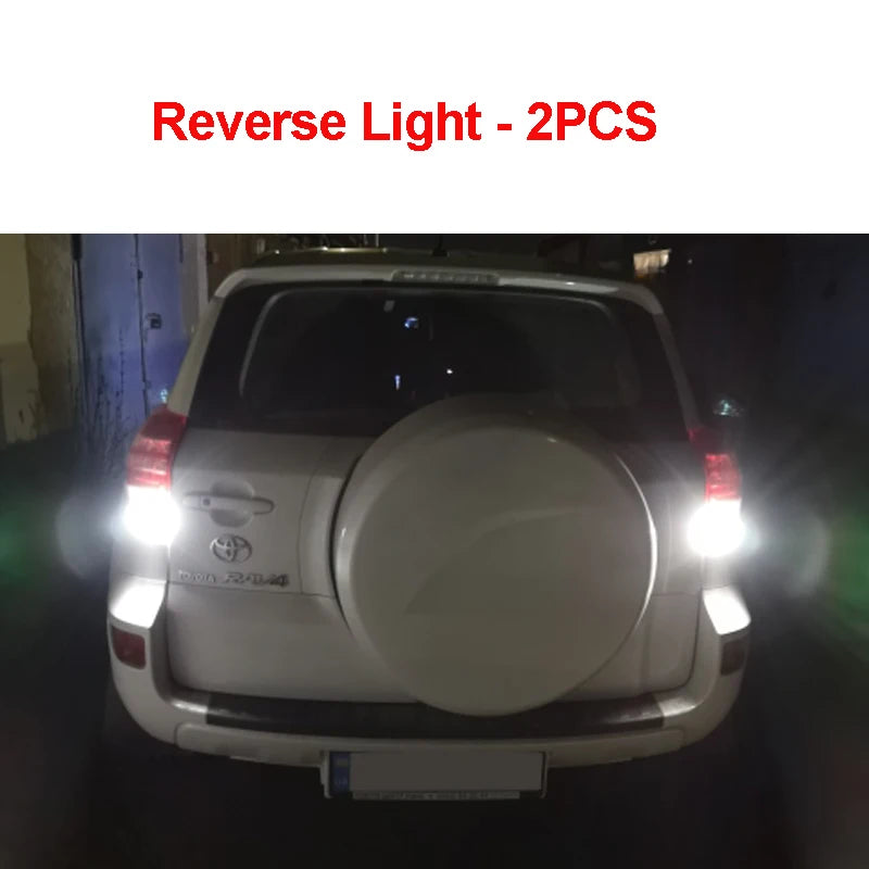 LED Interior and Exterior Light Kit For Toyota RVA4 2006 2007 2008 2009 2010 2011 2012 Headlight Fog Turn Parking Reverse Light