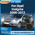 LED Car Headlights Bulbs D1S Turbo Lights HID Auto Lamp Plug&Play For Opel Insignia 2008 2