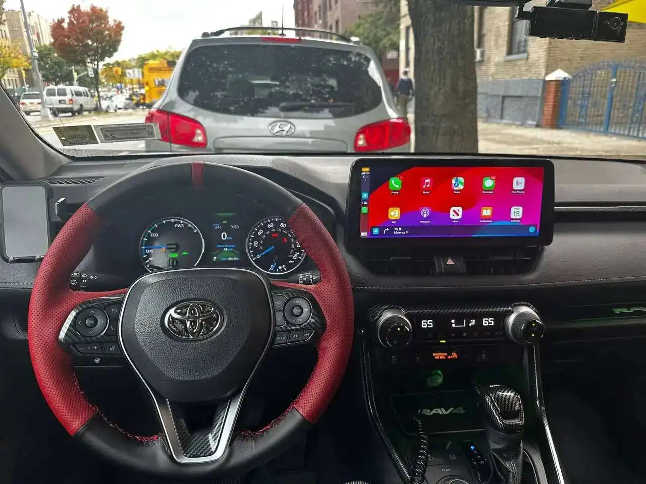 12.3inch Android 14 Screen For Toyota RAV4 XA50 Prime XSE 2019 2023 Car Multimedia Player