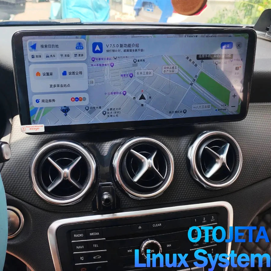 12.8Inch Linux System Car Radio Android Auto For Mercedes Benz A W176 CLA C117 X117 GLA X1 | AUTOKITSHOP