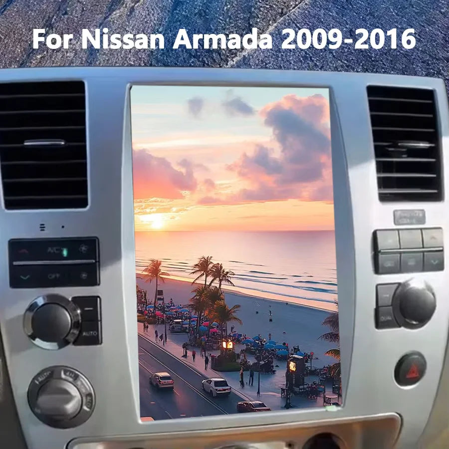 12.1inch Android 15 Screen For Nissan Armada 2009-2016 Radio 2din Car Multimedia WiFi 4G S | AUTOKITSHOP