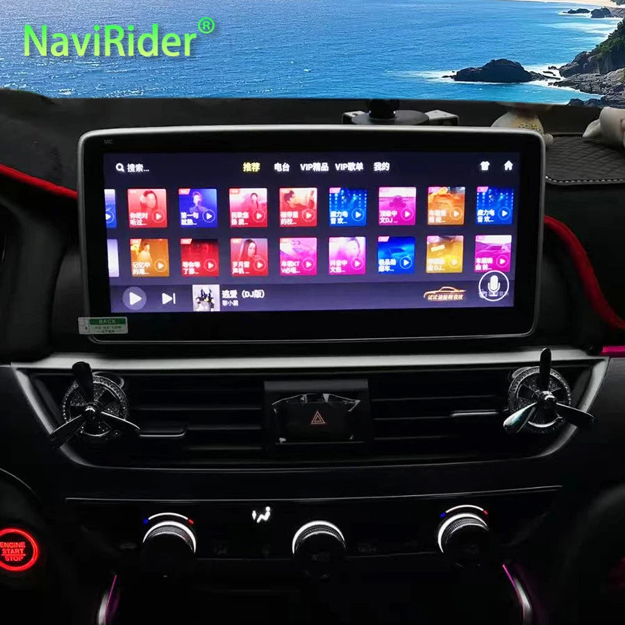 10.25" Android Car Radio For Honda Accord 2020 Navigation GPS Carplay Stereo Multimedia Vi