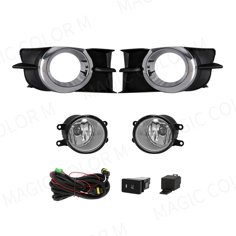 Led Fog Light For Toyota Wish 2009 2010 2011 2012 Halogen Car Fog Kit Bumper Lamp Daytime  | AUTOKITSHOP