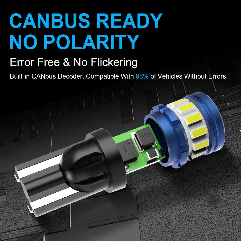 LED Interior Light Kit for AENVTOL Canbus T10 W5W LED - Canbus Error-Free Bulbs | AUTOKITSHOP