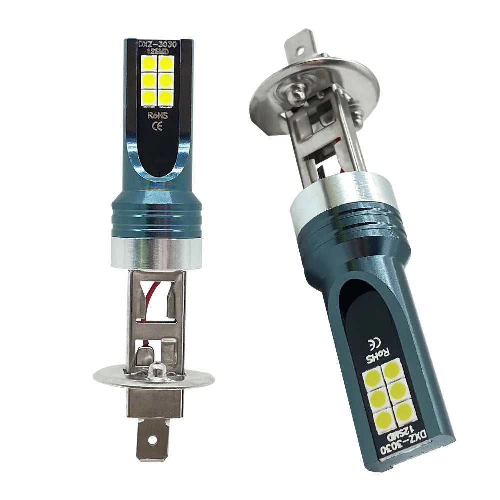 2Pcs LED H4 H7 H11 Car Headlight  H8 H9 H10 H1 H3 Car Fog Light Bulbs 9005 9006 Auto Driving Running Lamps 12000LM 80W 12V 24V