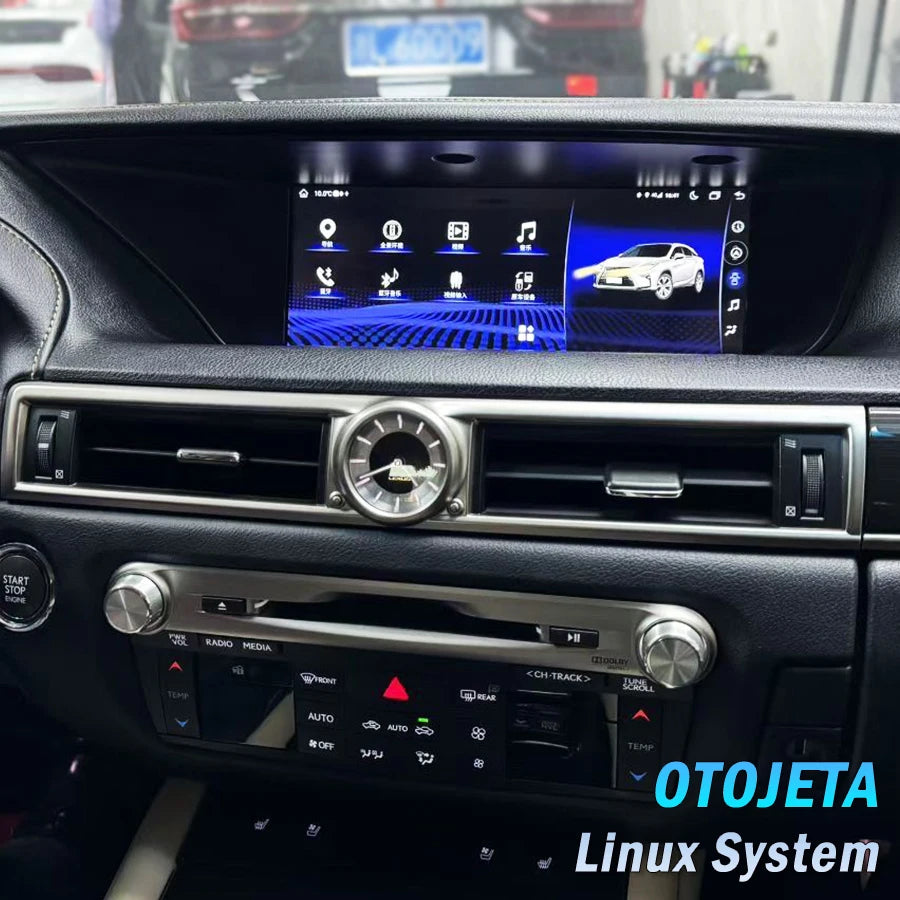 10.25inch Linux Car Radio CarPlay ForLexus gs GS200 GS250 GS300 GS350 GS450 2013-2019 Mult