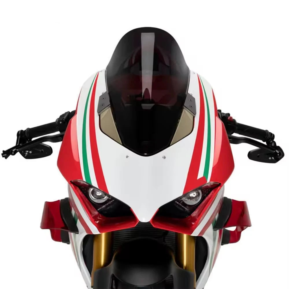 PANIGALE V2 V4 V4S 2018-2024 Motorcycle Windshield Spoiler For DUCATI Heightenin for V4S V4 V2 2018-2024 - Automotive LE