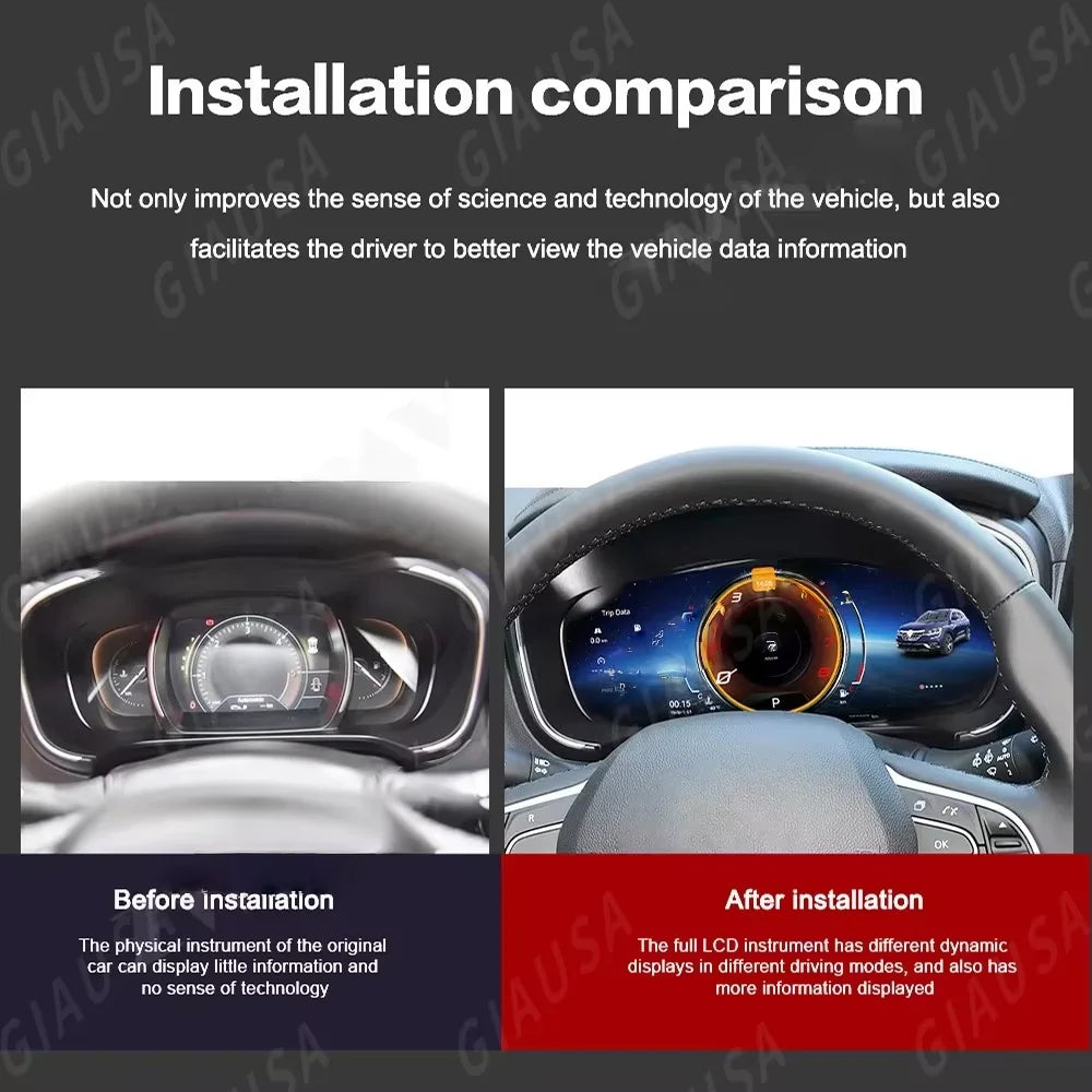 LED Interior Light Kit for Renault 2016-2019 - Canbus Error-Free Interior Bulbs
