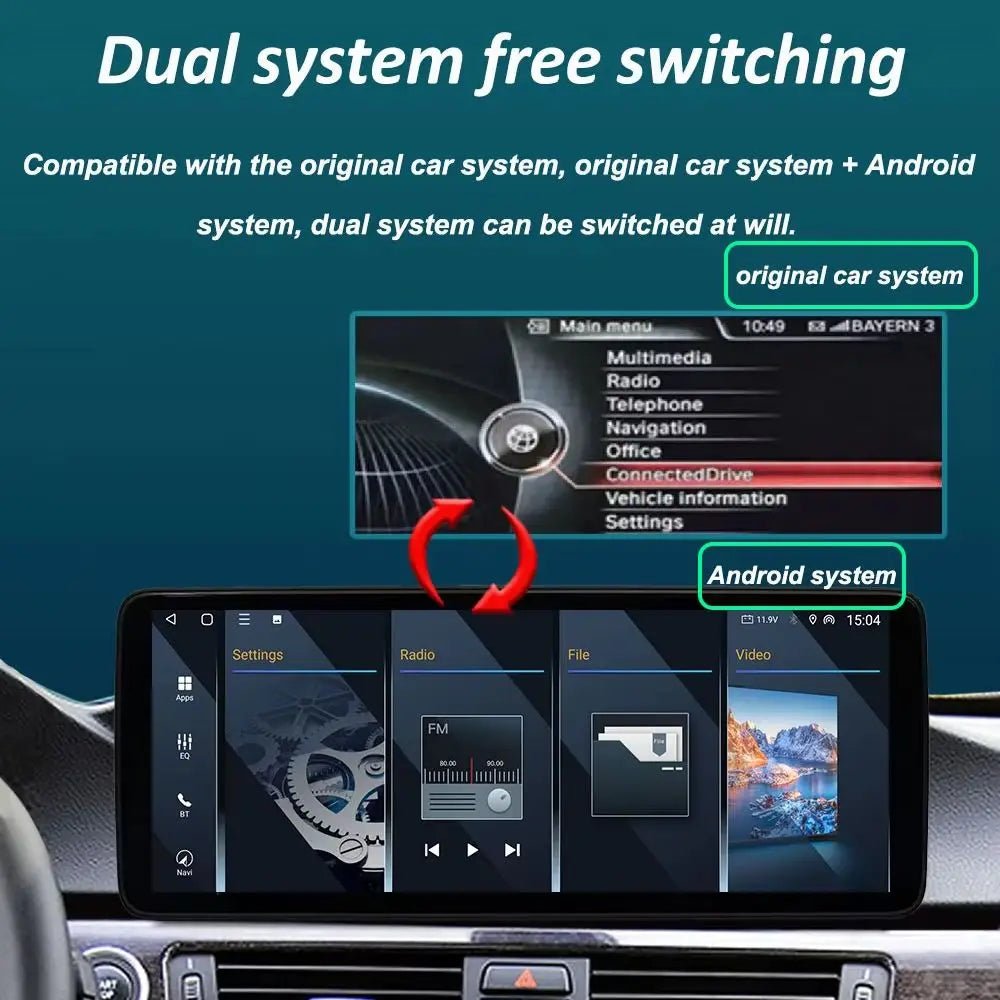Car Video Multimedia Player 12.3 inch for BMW X3 G01 X4 G02 2018 - 2020 EVO System Android