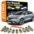ZITWO Car Bulb Accessories LED Interior Dome Light Kit For Renault Scenic For Gr for Renault 2004-2018 - Canbus LED Car