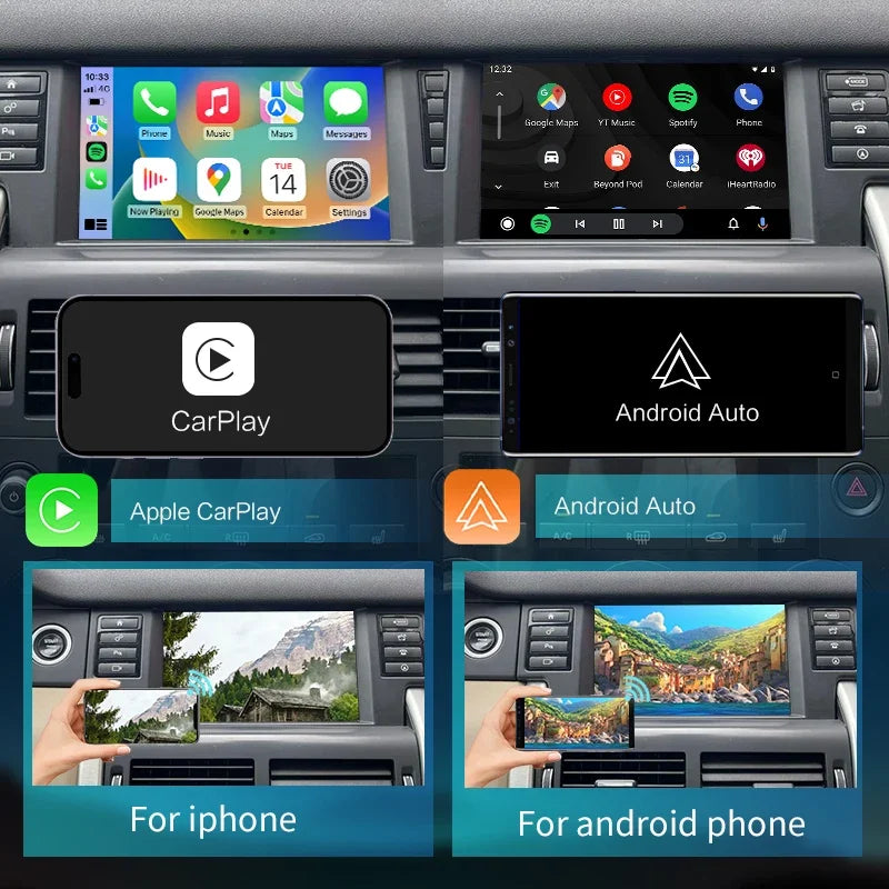 OEM Screen Upgrade Wireless CarPlay For Land Rover Discovery Sport Harman Android Auto Ai