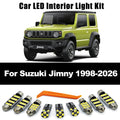 Accessories Car LED Bulb Interior License Plate Light Kit For Suzuki Jimny 1998- for Suzuki 1998-2018 - Canbus LED Car L