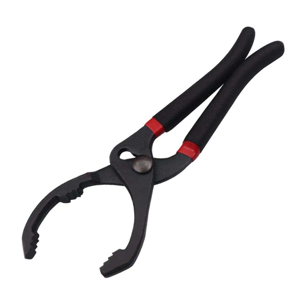 Adjustable Oil Filter Pliers Universal High Hardness Portable Comfortable Grip Auto Repair Tool  - Automotive LED Light