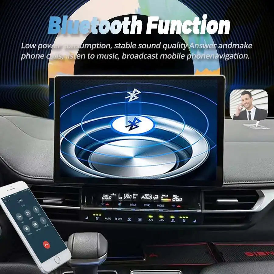Car GPS Navigation Head Unit For Toyota Sienna 2020 2021 2022 Android 14 Auto Stereo Radio