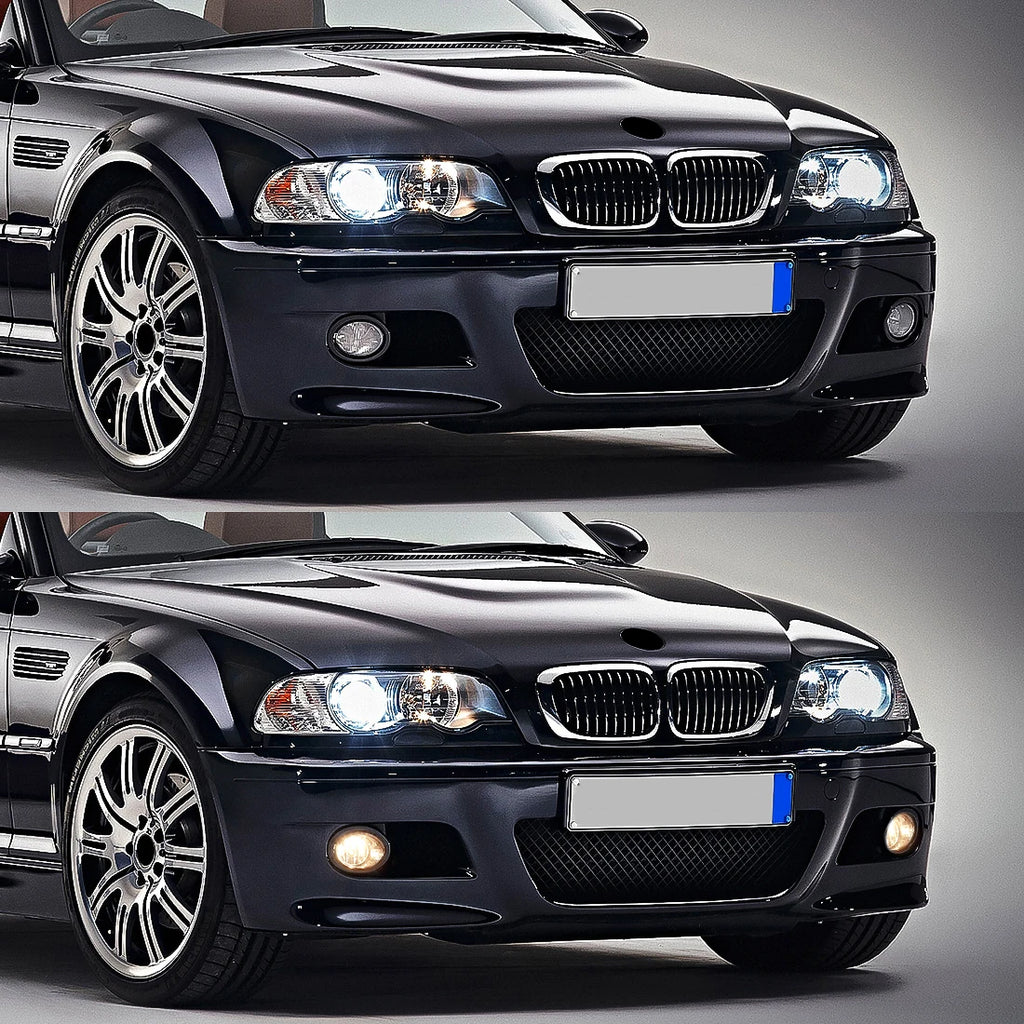 For BMW E39 M5 2001 2002 2003 E46 3 Series M3 2002 2003 2004 2005 2006 Fog Lights Headligh | AUTOKITSHOP