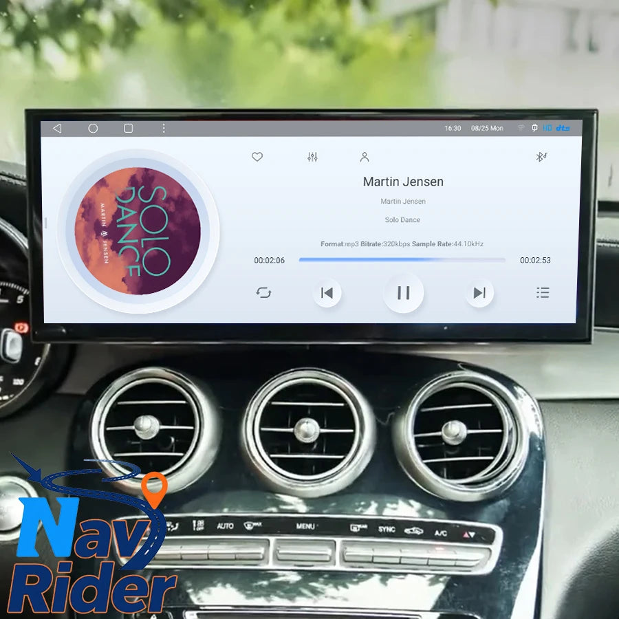 15.8inch Android Screen Multimedia Player Carplay GPS For Mercedes Benz C Class W205 GLC X | AUTOKITSHOP