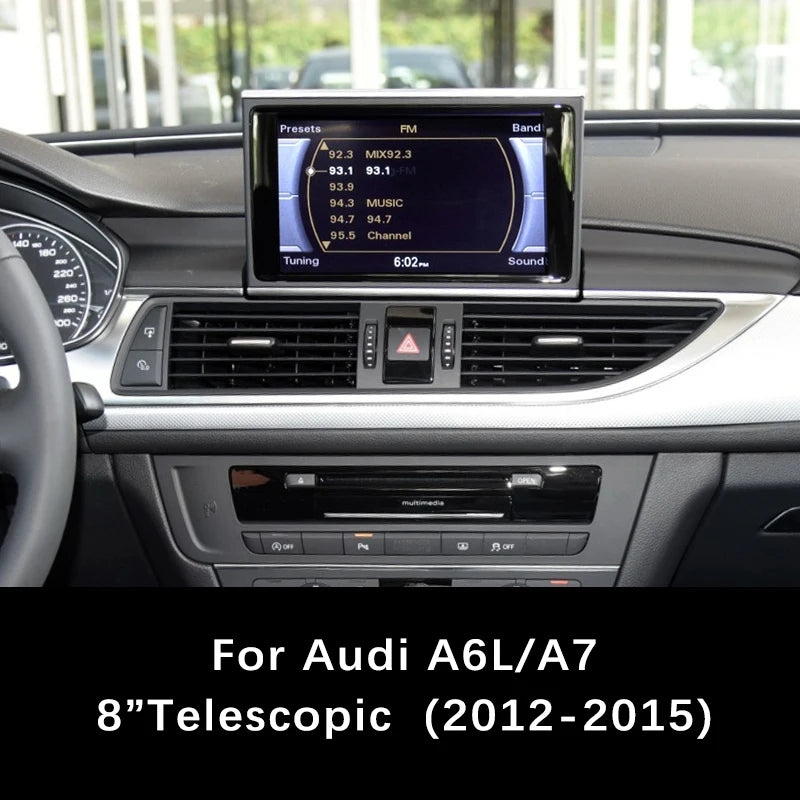 WRWD NEW Wireless CarPlay Android Auto Interface For Audi 2012-2015 A6L A7 8-inch Original
