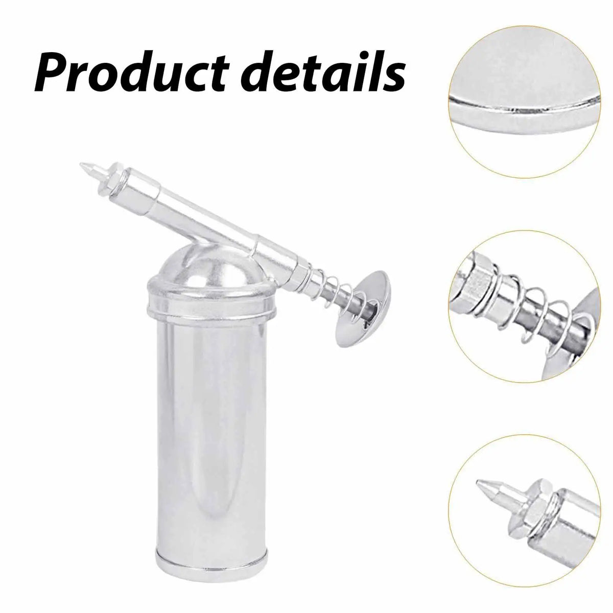 Mini Tool, Sturdy, Multipurpose Small Compact Universal 85cc for Most Vehicles Manual Lubricant  - Automotive LED Light