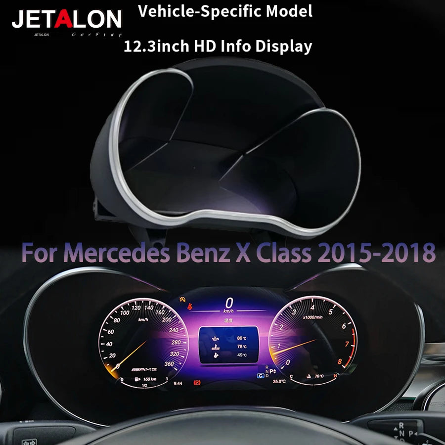 LED Interior Light Kit for Mercedes XClass X200 2015-2018 - Canbus Error-Free Interior Bulbs