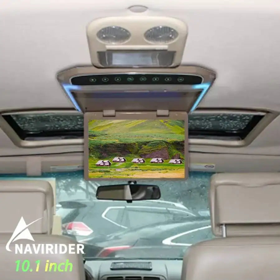 10.1 Inch 1024*600 Universal Car Roof Ceiling Monitor MP5 Multimedia Video Player with WIF